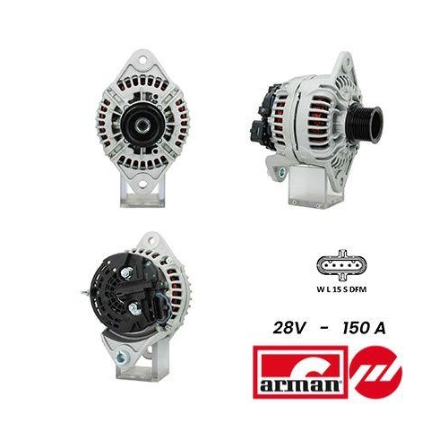 Generator Sidat A24BH0028AS Arman f&uuml;r Iveco