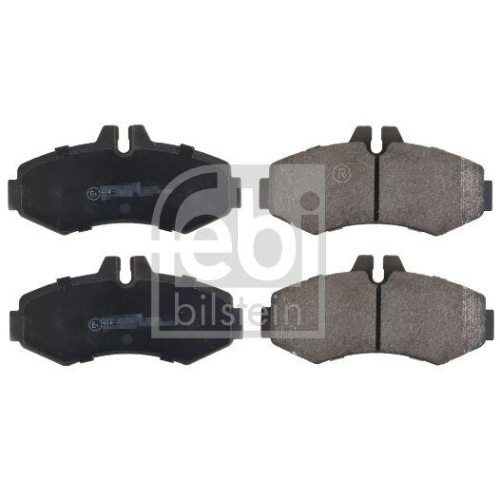 Bremsbelagsatz Scheibenbremse Febi Bilstein 16094 f&uuml;r Mercedes Benz Vorderachse