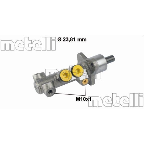 Hauptbremszylinder Metelli 05-0599 f&uuml;r Seat VW