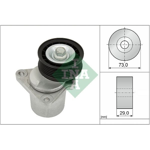 Riemenspanner Keilrippenriemen Ina 534 0128 20 f&uuml;r Ford Volvo Ford (changan)