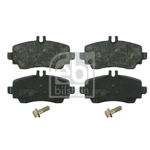Bremsbelagsatz Scheibenbremse Febi Bilstein 16373 f&uuml;r Mercedes Benz Vorderachse