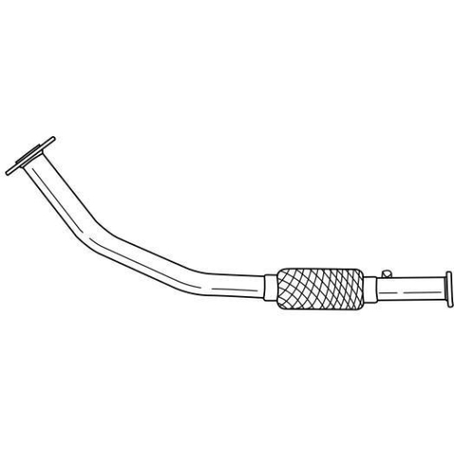 Abgasrohr Sigam 37123 f&uuml;r Mitsubishi Vorne
