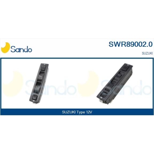 Schalter Fensterheber Sando SWR89002.0 f&uuml;r Suzuki