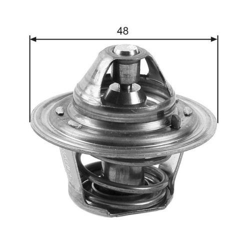 Thermostat K&uuml;hlmittel Gates TH27188G1 f&uuml;r Ford Standard Automobile