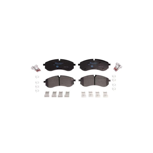 Bremsbelagsatz Scheibenbremse Hella 8DB 355 039-531 f&uuml;r Man VW Hinterachse