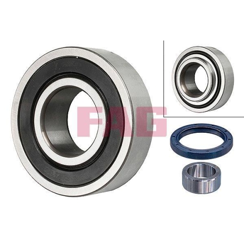 Radlagersatz Schaeffler Fag 713 6162 60 f&uuml;r Daihatsu Toyota Hinterachse
