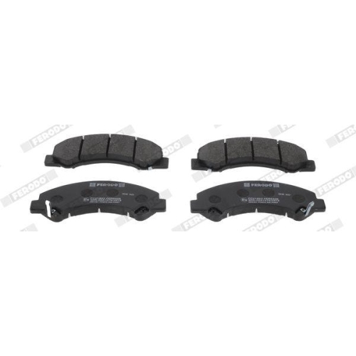 Bremsbelagsatz Scheibenbremse Ferodo FCV1853 Premier f&uuml;r Isuzu Vorderachse