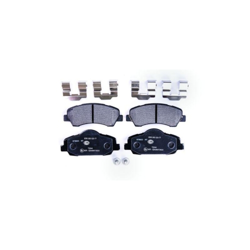 Bremsbelagsatz Scheibenbremse Hella 8DB 355 020-771 f&uuml;r Citro&euml;n Peugeot Amc