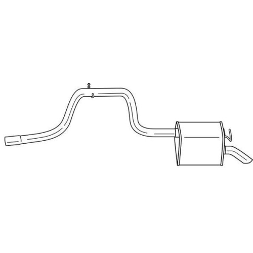 Endschalld&auml;mpfer Sigam 26618 f&uuml;r Ford