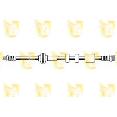 Bremsschlauch Unigom 377686 für Alfa Romeo Hinten
