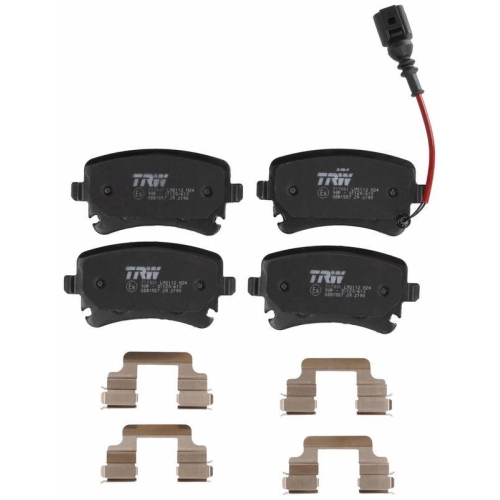 Bremsbelagsatz Scheibenbremse Trw GDB1557 Cotec f&uuml;r Seat Skoda VW Audi
