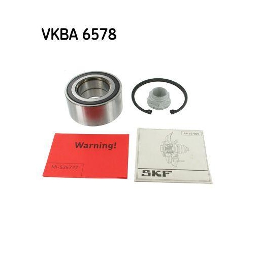 Radlagersatz Skf VKBA 6578 f&uuml;r Fiat Suzuki Vorderachse