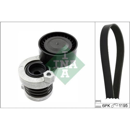 Keilrippenriemensatz Schaeffler Ina 529 0339 10 f&uuml;r Mercedes Benz Mercedes Benz