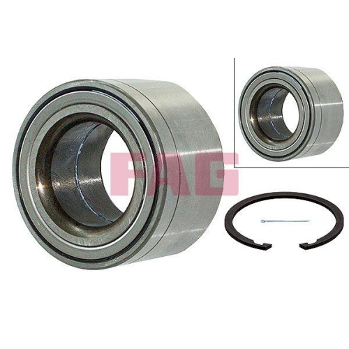 Radlagersatz Schaeffler Fag 713 6160 70 für Daihatsu Hinterachse Vorderachse