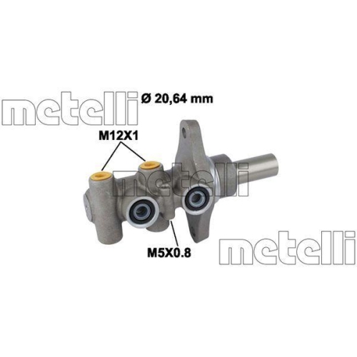 Hauptbremszylinder Metelli 05-0810 f&uuml;r Dodge Jeep