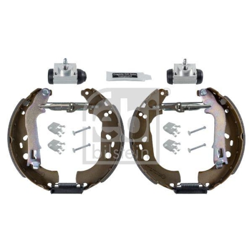 Bremsbackensatz Febi Bilstein 38750 f&uuml;r Fiat Opel Vauxhall Hinterachse