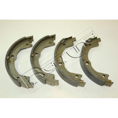 Bremsbackensatz Feststellbremse Red-line 47HY029 f&uuml;r Hyundai Hinterachse