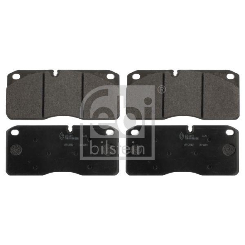 Bremsbelagsatz Scheibenbremse Febi Bilstein 16595 f&uuml;r Iveco Renault Trucks