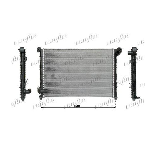 K&uuml;hler Motork&uuml;hlung Frigair 0102.3090 f&uuml;r Bmw