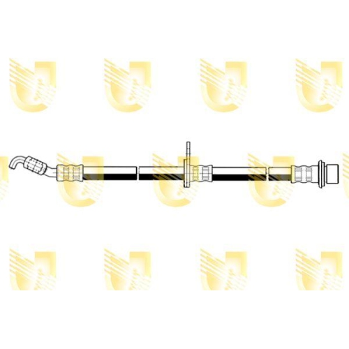 Bremsschlauch Unigom 377720 f&uuml;r Opel Suzuki Vorne