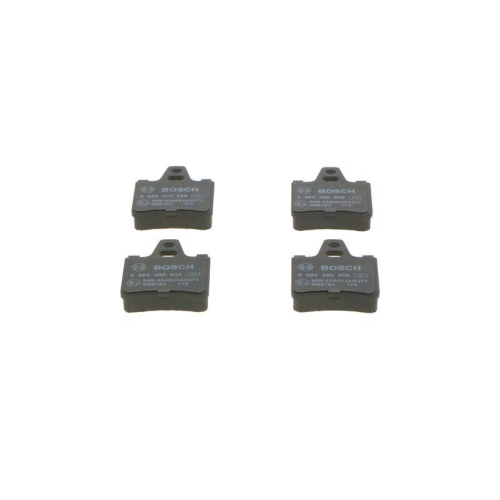 Bremsbelagsatz Scheibenbremse Bosch 0986460958 für Citroën Peugeot Hinterachse