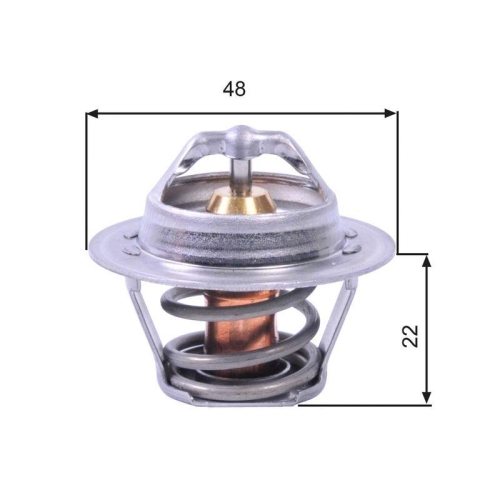 Thermostat Kühlmittel Gates TH00391G1 für Ford Opel Vauxhall Chevrolet Jeep
