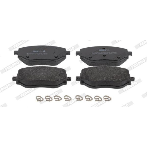 Bremsbelagsatz Scheibenbremse Ferodo FDB5192 Premier Eco Friction f&uuml;r Renault