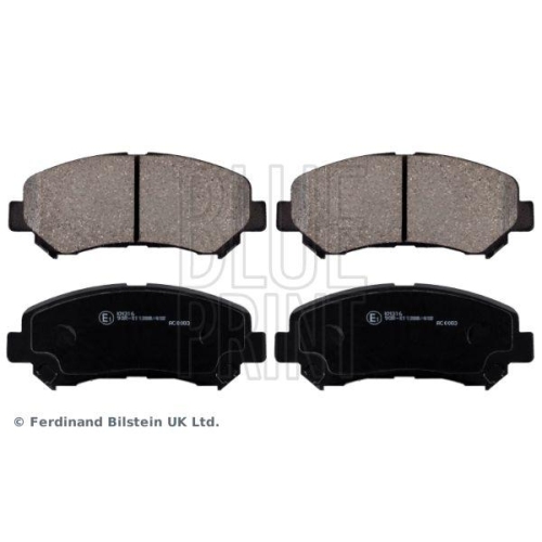Bremsbelagsatz Scheibenbremse Blue Print ADN142139 f&uuml;r Nissan Suzuki Vorderachse