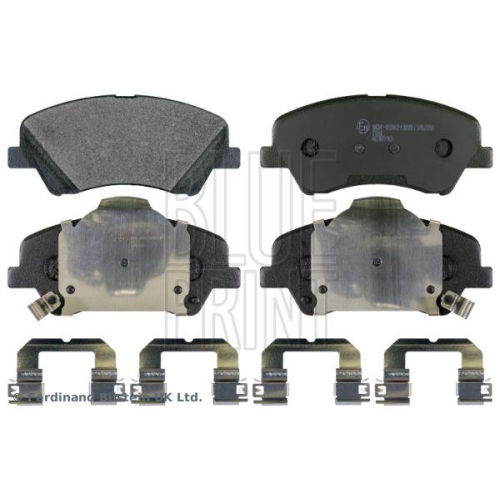 Bremsbelagsatz Scheibenbremse Blue Print ADG042175 f&uuml;r Hyundai Kia Vorderachse