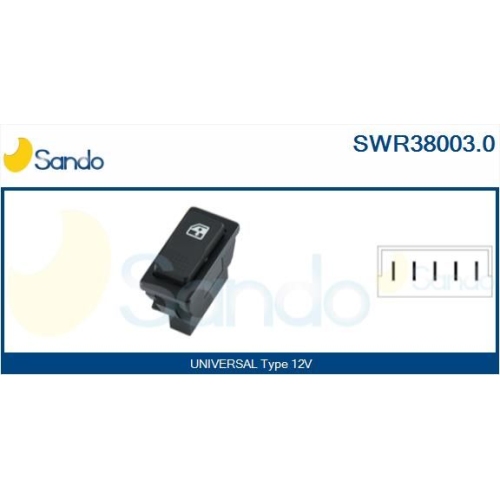 Schalter Fensterheber Sando SWR38003.0 f&uuml;r