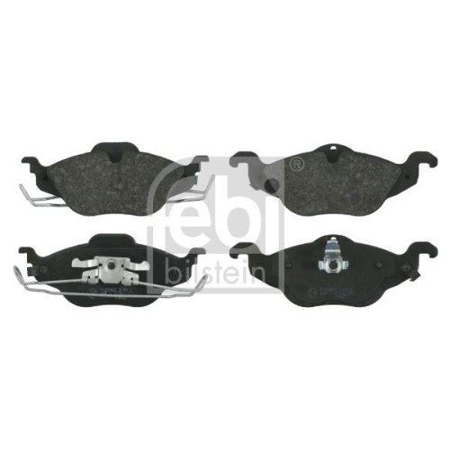 Bremsbelagsatz Scheibenbremse Febi Bilstein 16233 f&uuml;r Opel Vauxhall Vorderachse