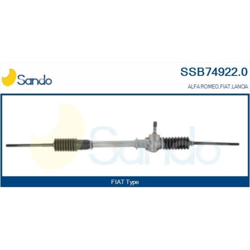Lenkgetriebe Sando SSB74922.0 f&uuml;r Fiat