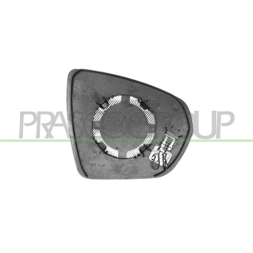 Spiegelglas Au&szlig;enspiegel Prasco OP8307514 f&uuml;r Citro&euml;n Opel Peugeot Links