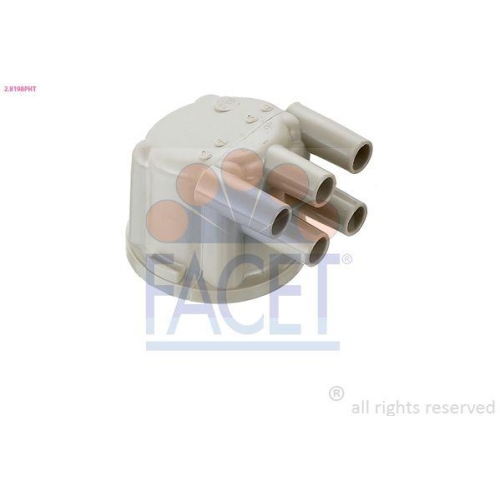 Z&uuml;ndverteilerkappe Facet 2.8198PHT Made In Italy - Oe Equivalent f&uuml;r Alfa Romeo