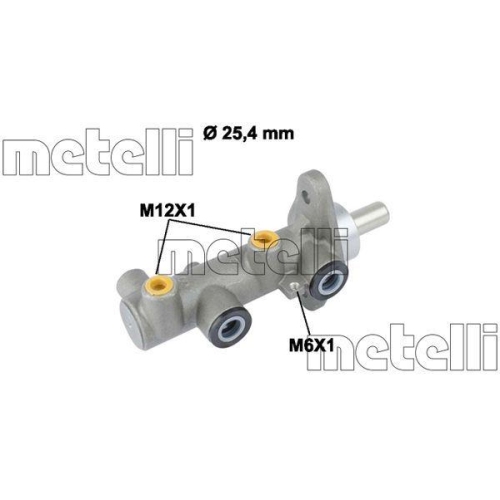 Hauptbremszylinder Metelli 05-0818 f&uuml;r Hyundai Kia