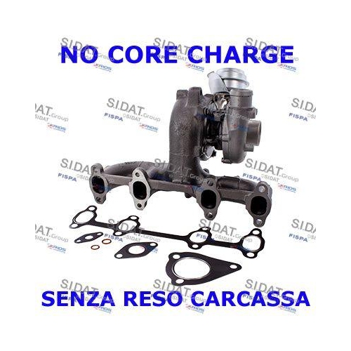 Lader Aufladung Sidat 49.016R f&uuml;r Audi Ford Seat Skoda VW Vag