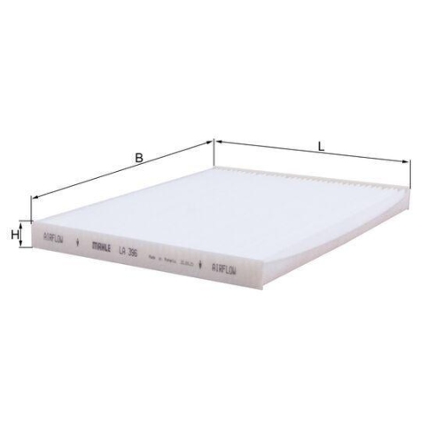 Filter Innenraumluft Mahle LA 396 f&uuml;r Nissan