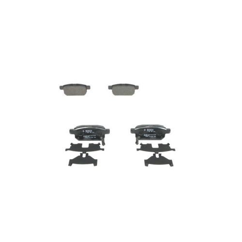 Bremsbelagsatz Scheibenbremse Bosch 0986494931 f&uuml;r Opel Saab Suzuki Vauxhall