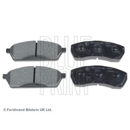 Bremsbelagsatz Scheibenbremse Blue Print ADS74211 f&uuml;r Mazda Subaru Vorderachse