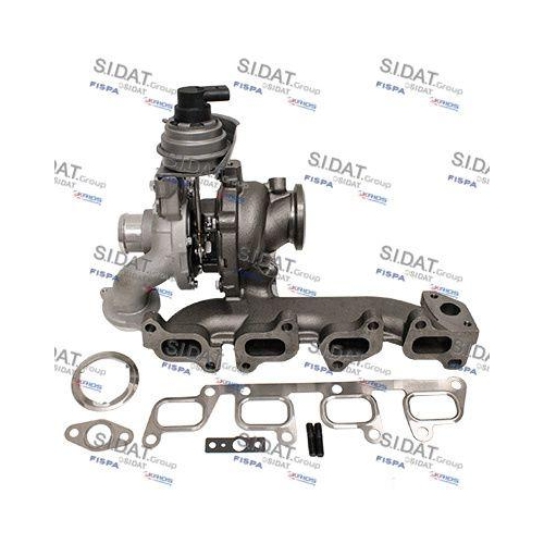 Lader Aufladung Sidat 49.247 Etp Turbo f&uuml;r Audi Seat Skoda VW Vag