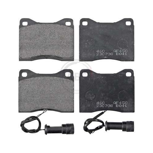 Bremsbelagsatz Scheibenbremse A.b.s. 36634 f&uuml;r Ford Panther Vorderachse