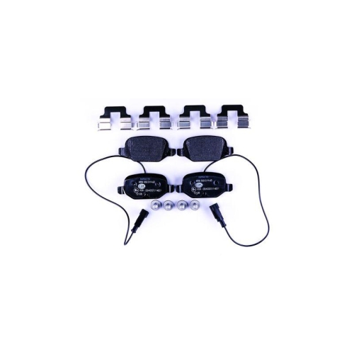 Bremsbelagsatz Scheibenbremse Hella 8DB 355 019-631 f&uuml;r Fiat Kia Ferrari Amc