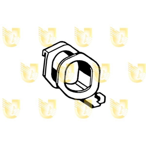 Lagerung Lenkgetriebe Unigom 390089 f&uuml;r Fiat Innocenti Links