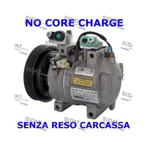 Kompressor Klimaanlage Sidat 1.2121R f&uuml;r Ssangyong