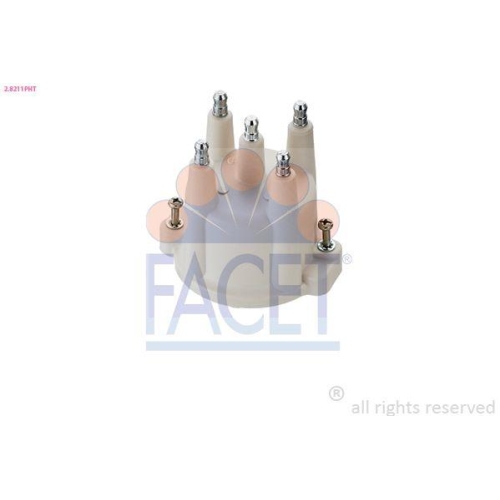 Z&uuml;ndverteilerkappe Facet 2.8211PHT Made In Italy - Oe Equivalent f&uuml;r Renault