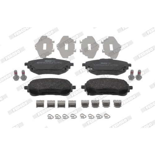 Bremsbelagsatz Scheibenbremse Ferodo FDB5292 Premier Eco Friction f&uuml;r Suzuki