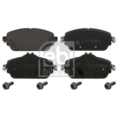 Bremsbelagsatz Scheibenbremse Febi Bilstein 16988 f&uuml;r Mercedes Benz Vorderachse