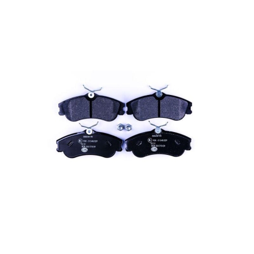 Bremsbelagsatz Scheibenbremse Hella 8DB 355 018-541 f&uuml;r Citro&euml;n Peugeot Amc