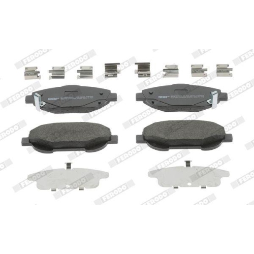 Bremsbelagsatz Scheibenbremse Ferodo FDB4824 Premier f&uuml;r Toyota Vorderachse