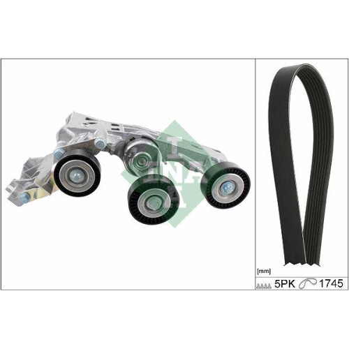 Keilrippenriemensatz Schaeffler Ina 529 0148 10 f&uuml;r Mercedes Benz Mercedes Benz